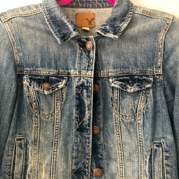American Eagle jean jacket - Picture 2 of 4